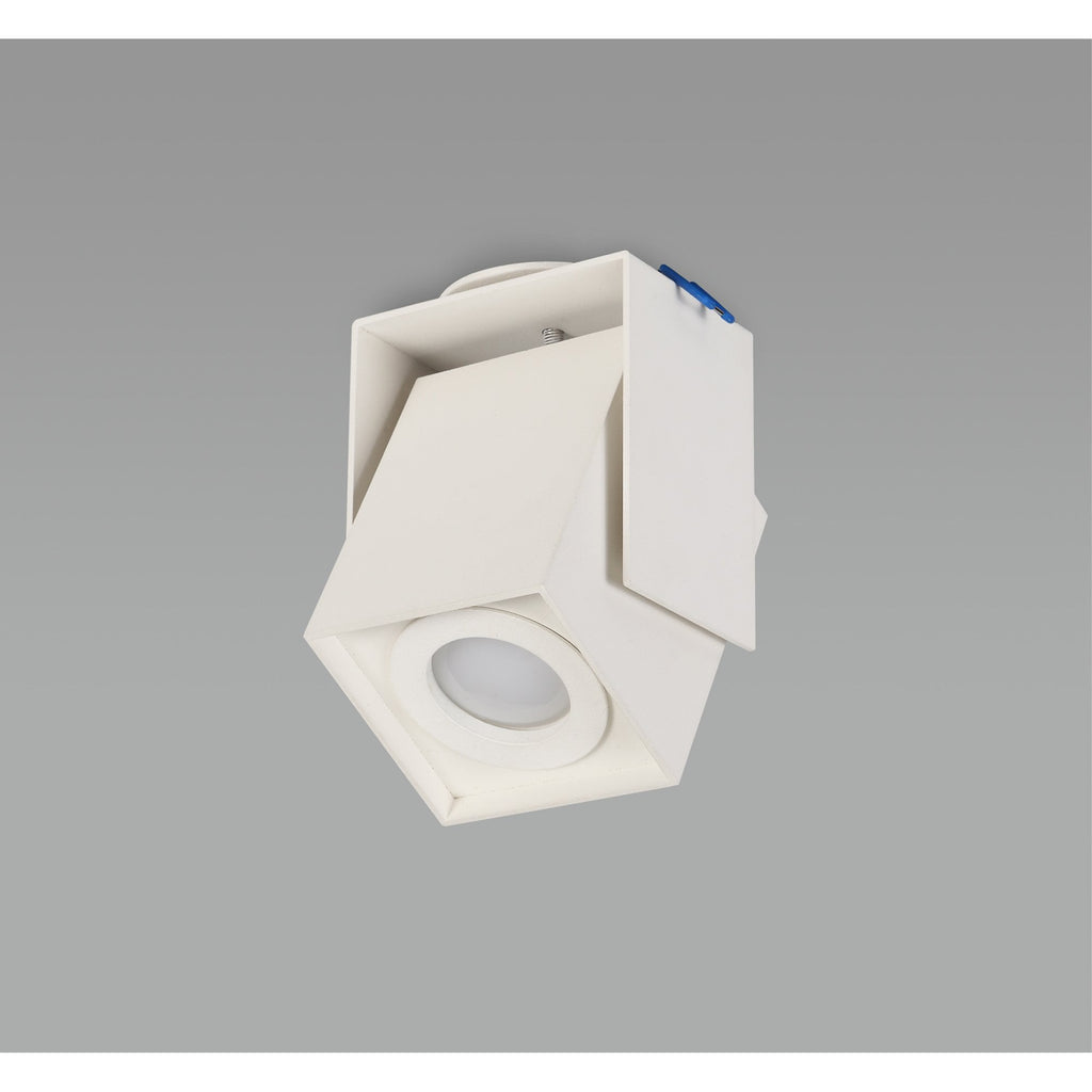 NL73809 Donto Adjustable Square Spot Light Sand White