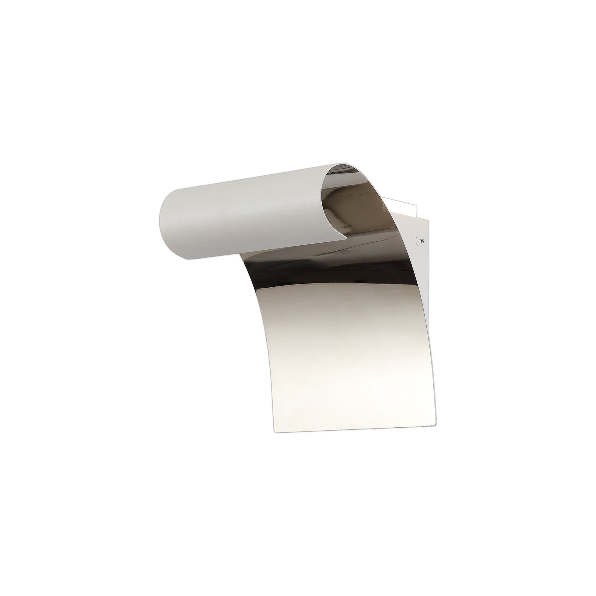 NL73739 Dupe Wall Lamp LED Sand White/Polished Chrome
