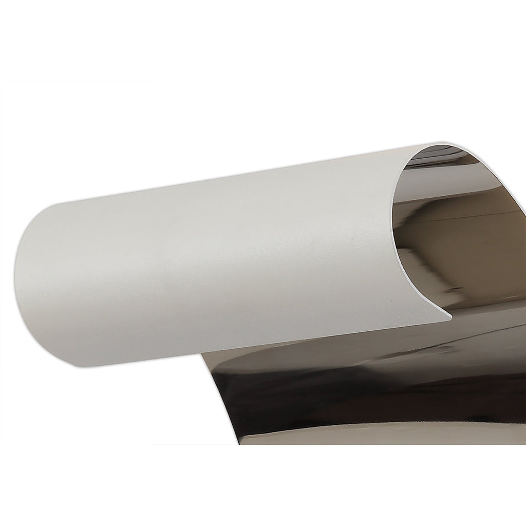 NL73739 Dupe Wall Lamp LED Sand White/Polished Chrome