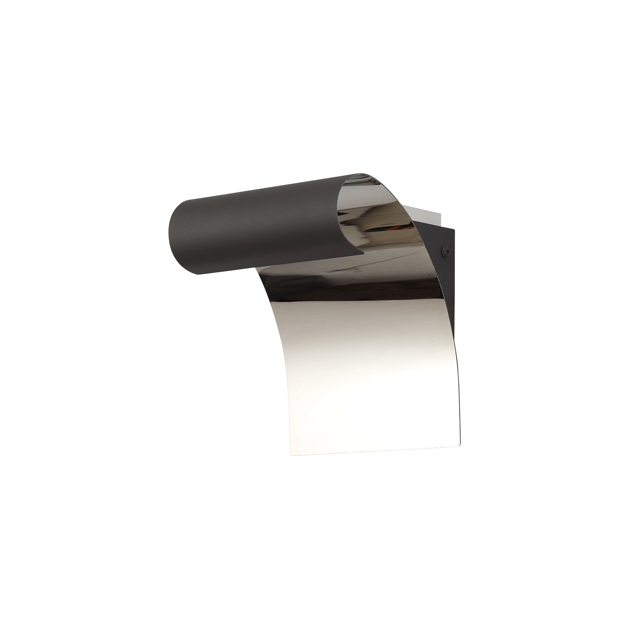 NL73749 Dupe Wall Lamp LED Sand Anthracite/Polished Chrome