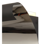 NL73769 Dupe Wall Lamp LED Sand Anthracite/Polished Chrome