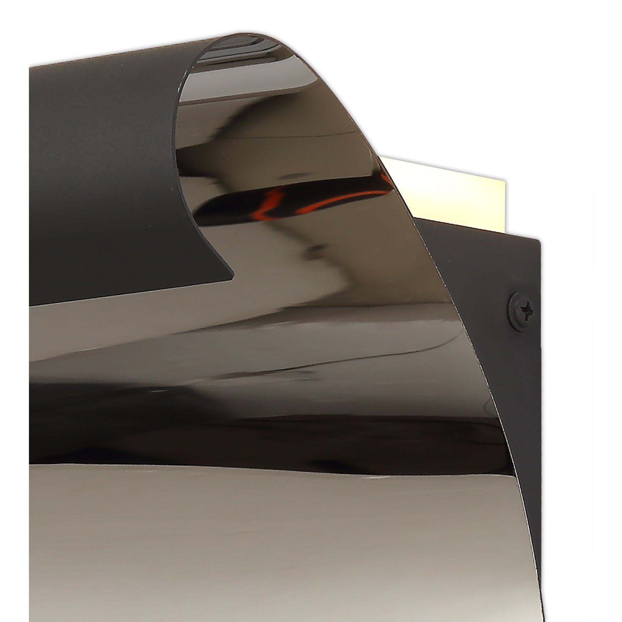NL73769 Dupe Wall Lamp LED Sand Anthracite/Polished Chrome