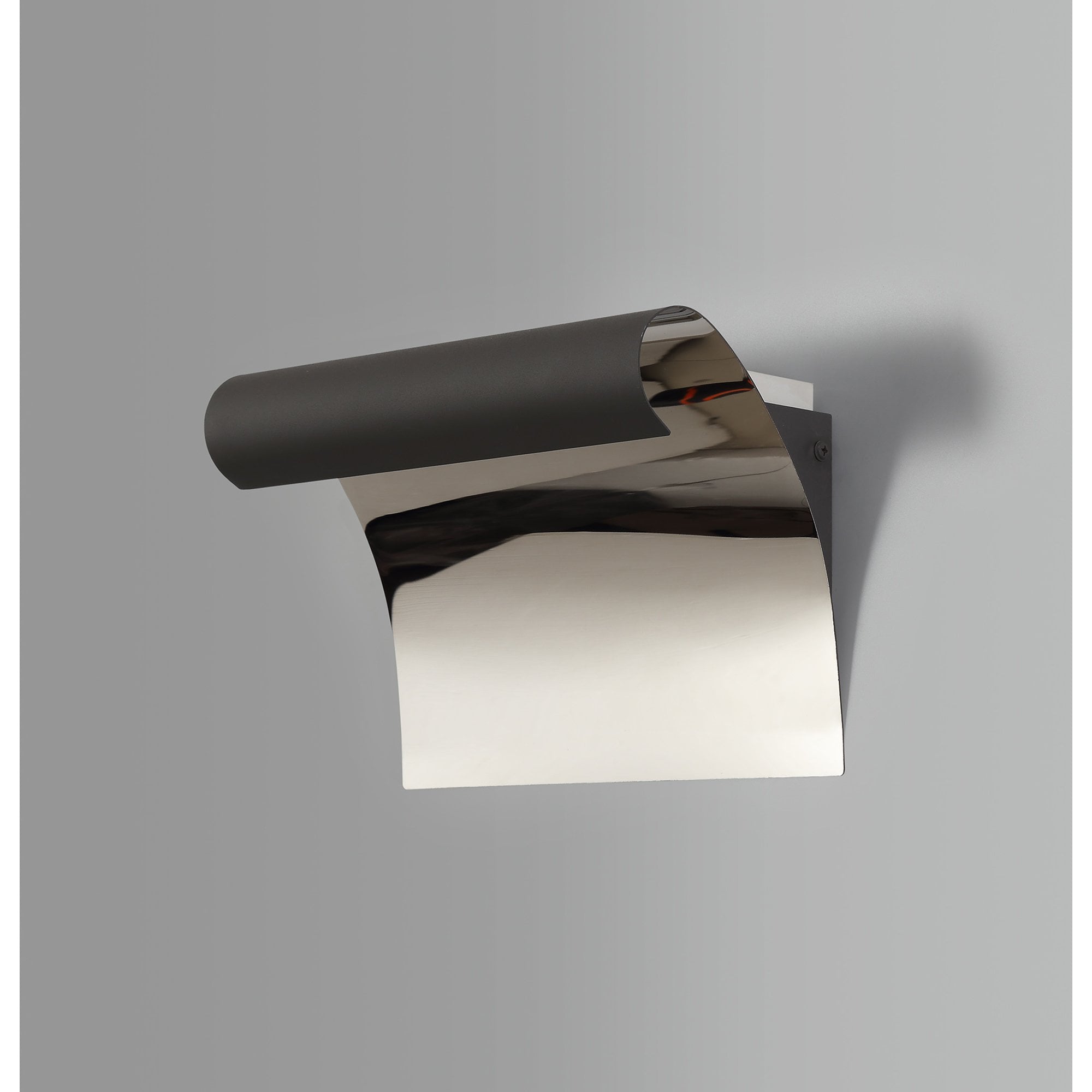 NL73769 Dupe Wall Lamp LED Sand Anthracite/Polished Chrome