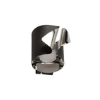 NL73679 Eurika Wall Lamp LED Sand Anthracite/Polished Chrome