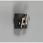 NL73679 Eurika Wall Lamp LED Sand Anthracite/Polished Chrome