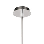 NL74009 Fabbio Pendant 16 Light Amber & Champagne/Polished Chrome