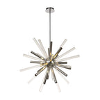NL74029 Fabbio Pendant 16 Light Clear & Chrome/Polished Chrome