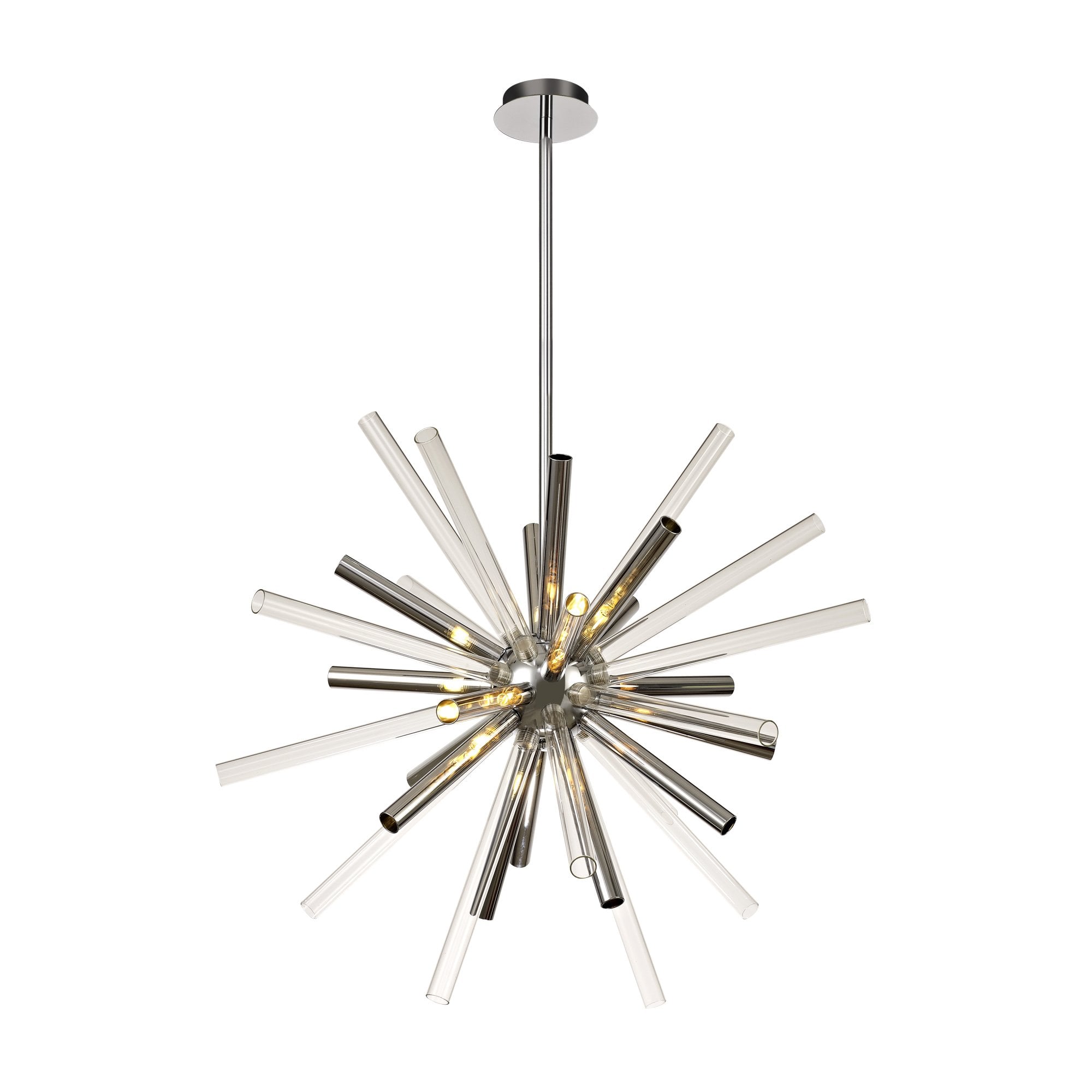 NL74029 Fabbio Pendant 16 Light Clear & Chrome/Polished Chrome