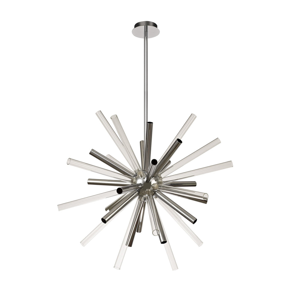 NL74029 Fabbio Pendant 16 Light Clear & Chrome/Polished Chrome