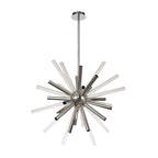 NL74029 Fabbio Pendant 16 Light Clear & Chrome/Polished Chrome