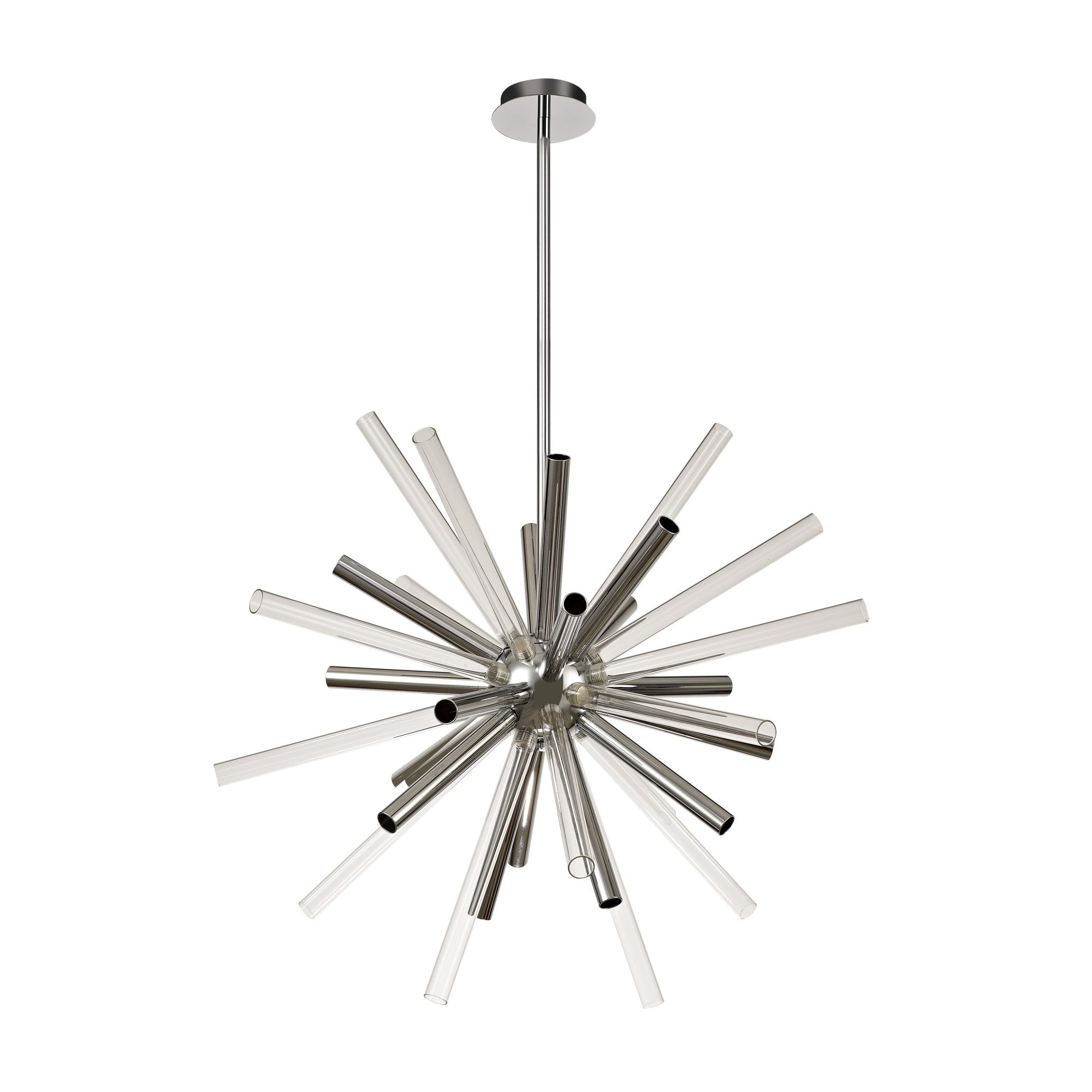 NL74029 Fabbio Pendant 16 Light Clear & Chrome/Polished Chrome
