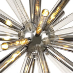 NL74029 Fabbio Pendant 16 Light Clear & Chrome/Polished Chrome