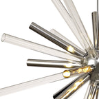 NL74029 Fabbio Pendant 16 Light Clear & Chrome/Polished Chrome