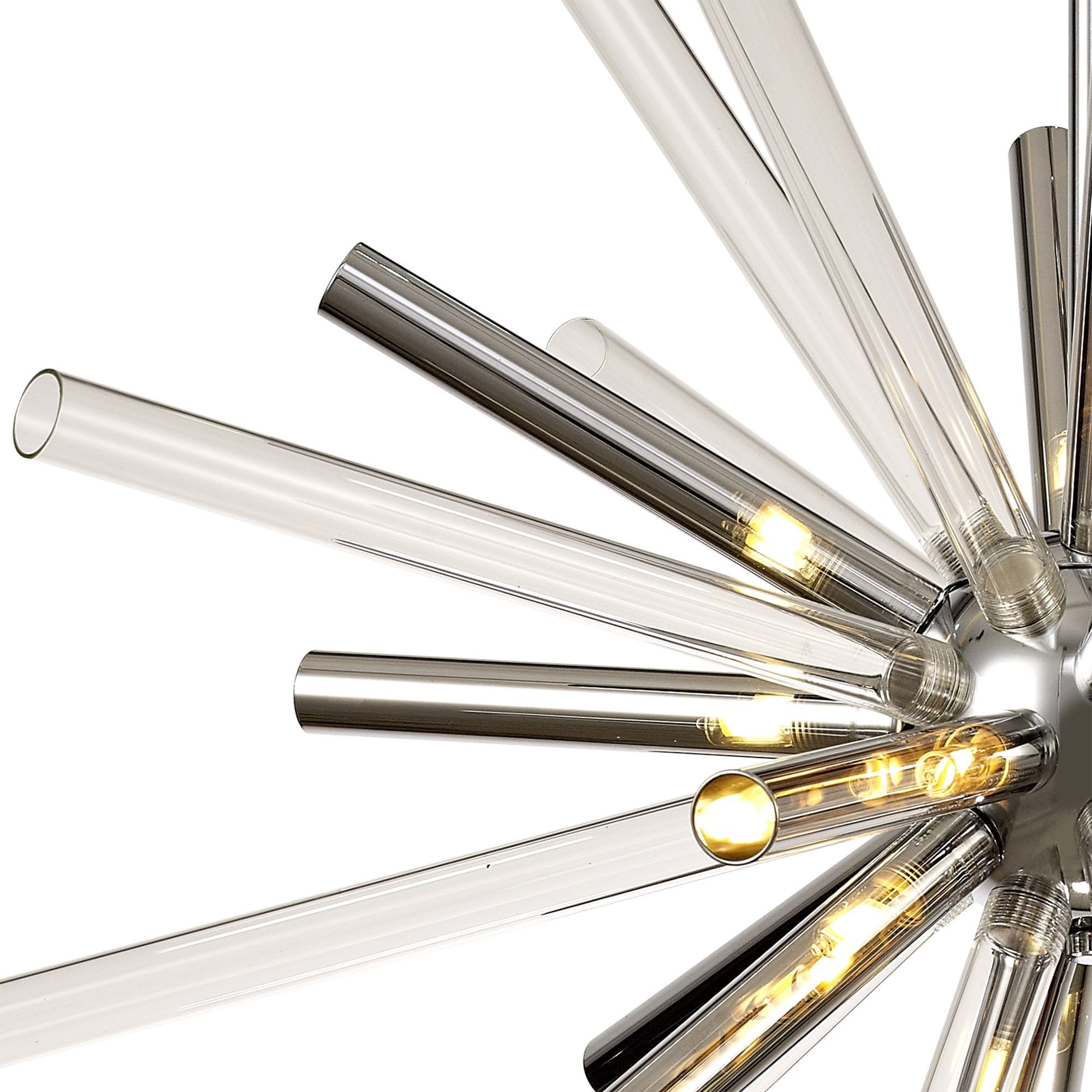 NL74029 Fabbio Pendant 16 Light Clear & Chrome/Polished Chrome