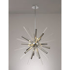 NL74029 Fabbio Pendant 16 Light Clear & Chrome/Polished Chrome