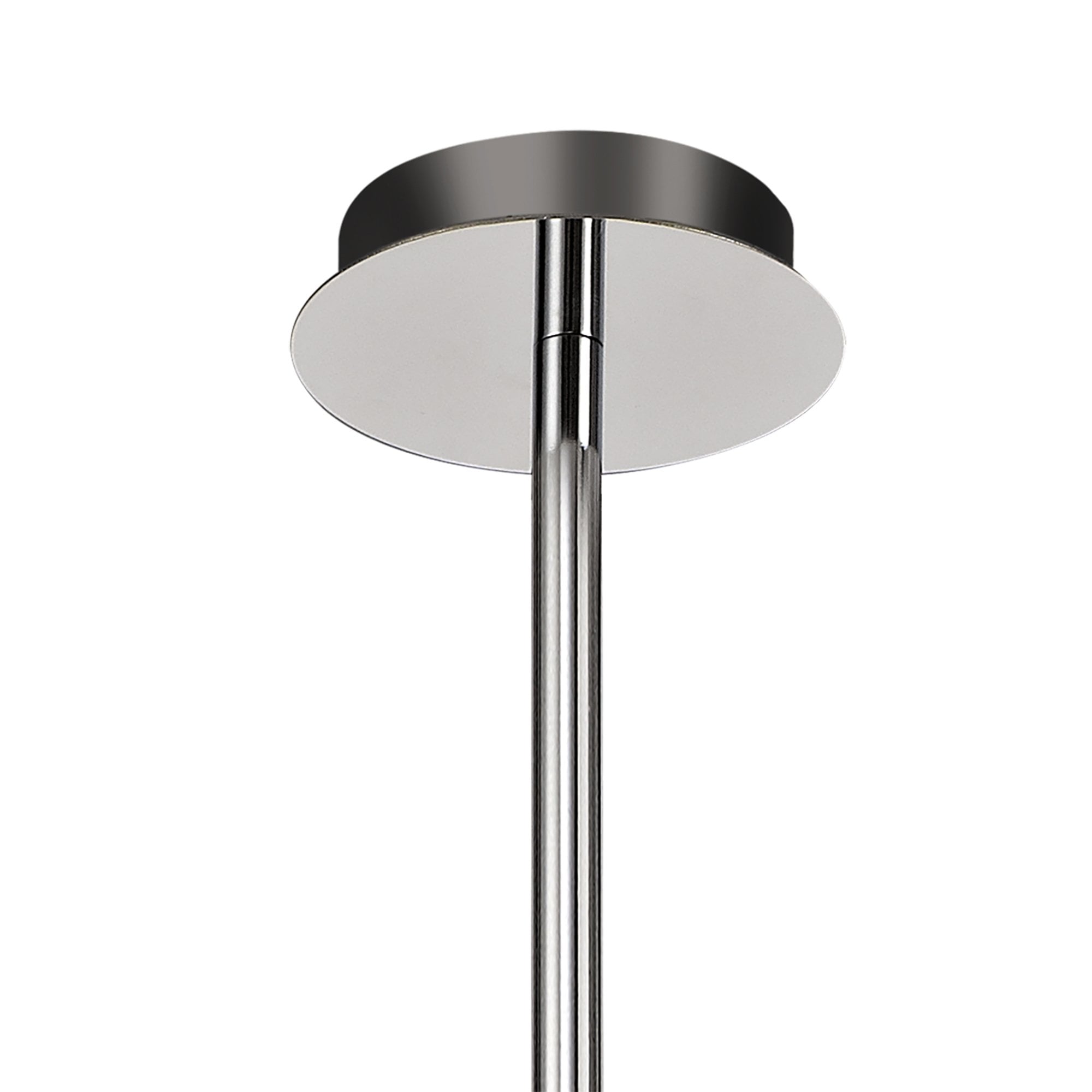 NL80479 Fabbio Pendant 16 Light Smoked & Frosted/Polished Chrome