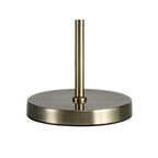 NL74469 Farro Table Lamp Antique Brass/Smoked & Amber Glass