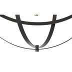NL83249 Galaxy 6 Light Pendant Black/Gold
