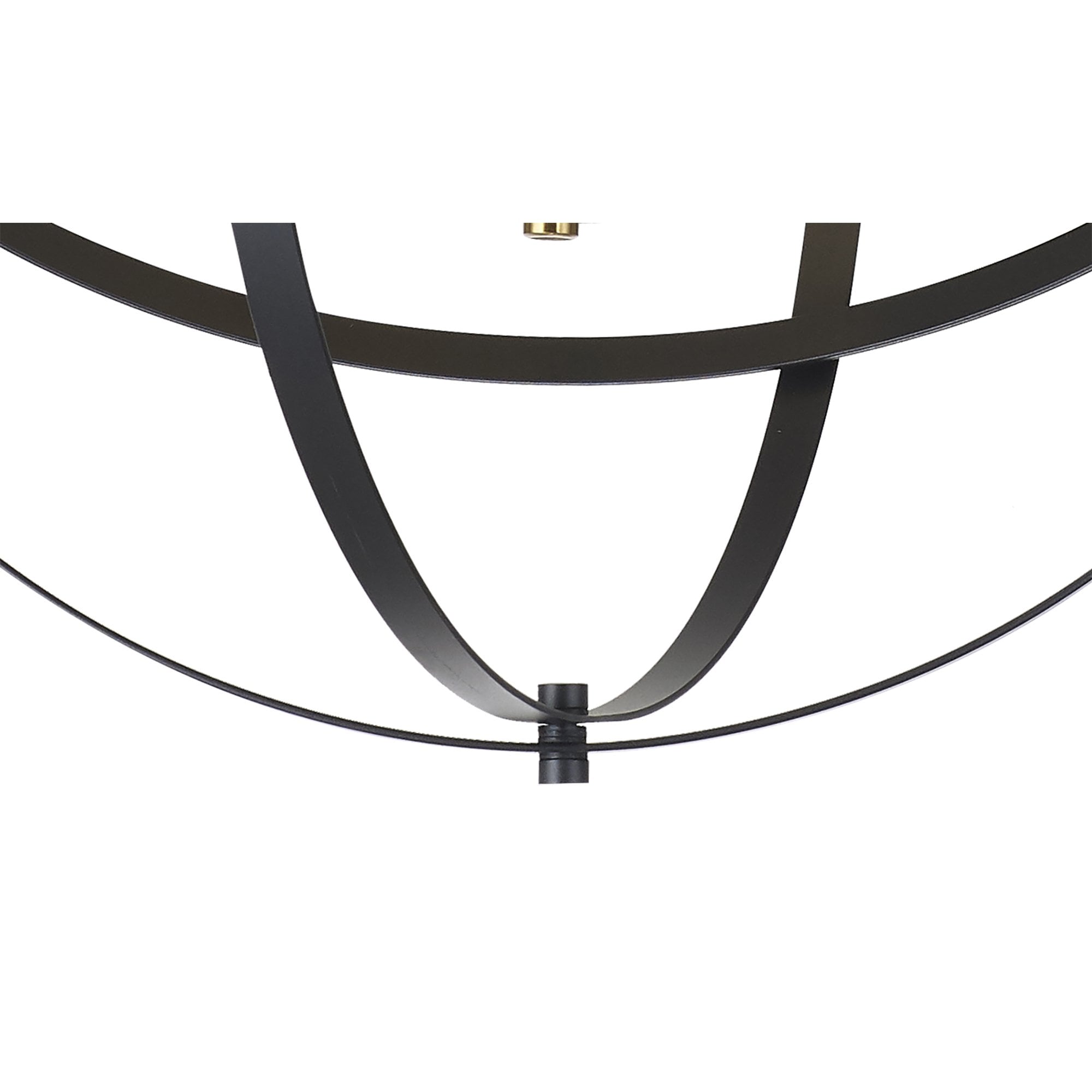 NL83249 Galaxy 6 Light Pendant Black/Gold