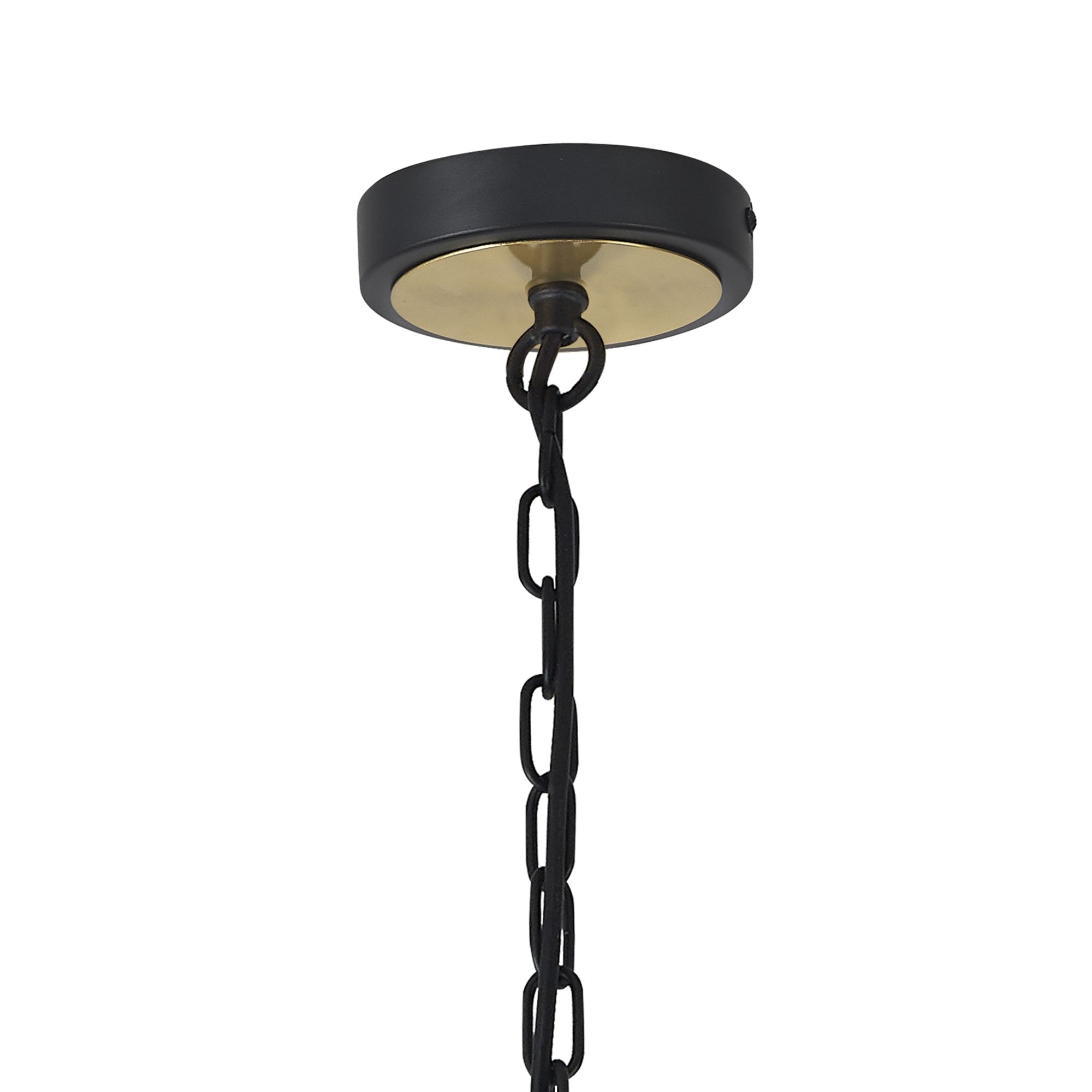 NL83249 Galaxy 6 Light Pendant Black/Gold