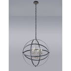 NL83259 Galaxy 6 Light Pendant Anthracite/Satin Nickel