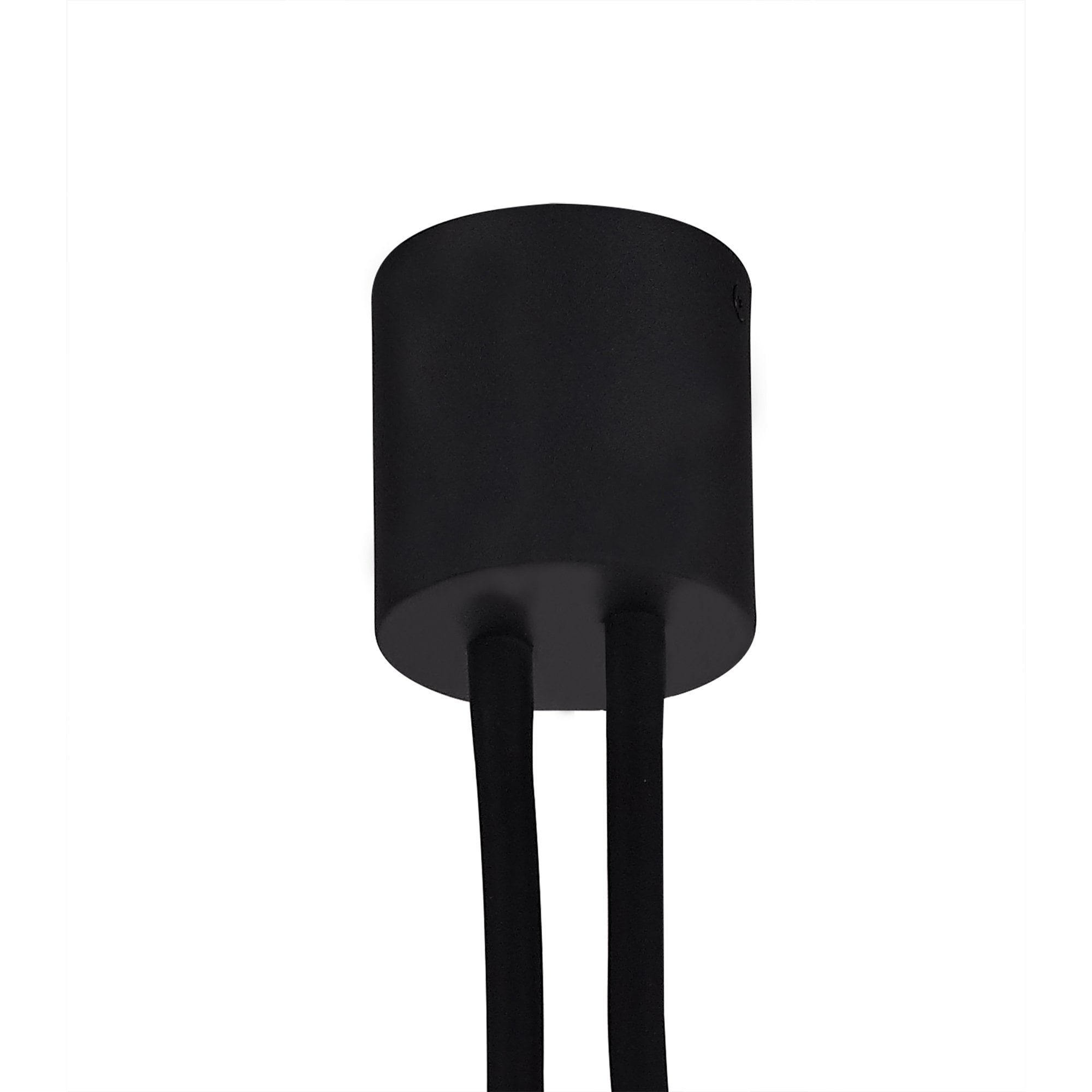 NL76449 Gino Flexible Ceiling 2 Light Satin Black/Brushed Copper