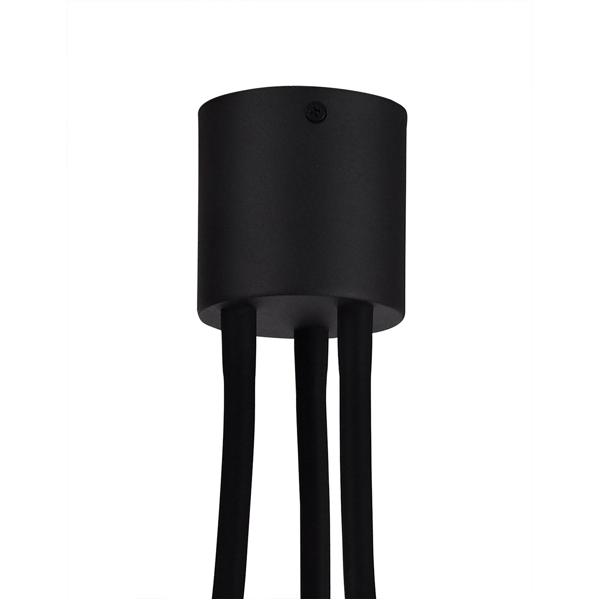 NL76459 Gino Flexible Ceiling 3 Light Satin Black/Brushed Copper