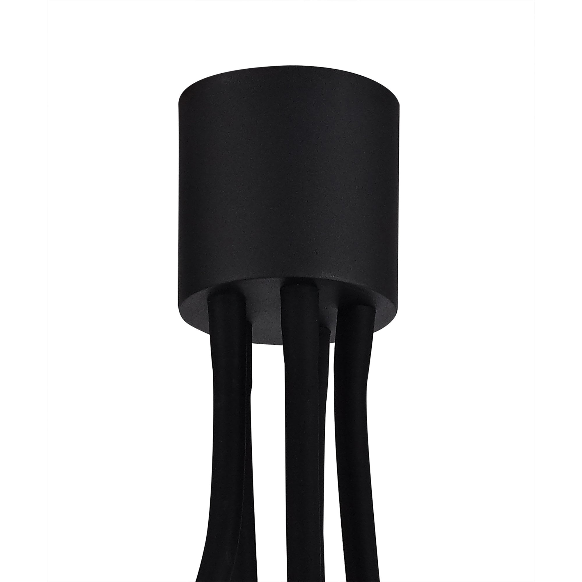 NL76469 Gino Flexible Ceiling 5 Light Satin Black/Brushed Copper