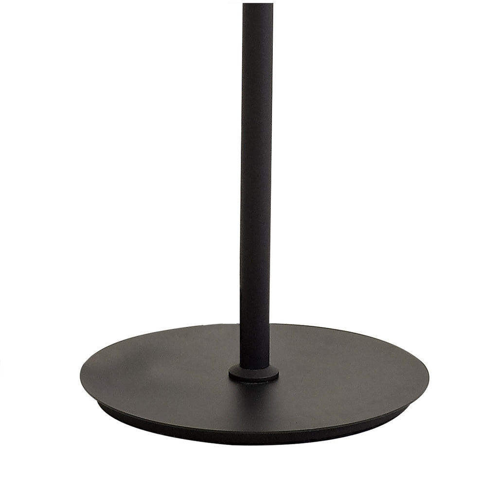 NL76499 Gino Flexible Floor Lamp 3 Light Satin Black/Brushed Copper