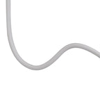 NL76509 Gino Flexible Ceiling 1 Light Satin White/Satin Nickel