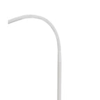 NL76559 Gino Flexible Table Lamp 1 Light Satin White/Satin Nickel