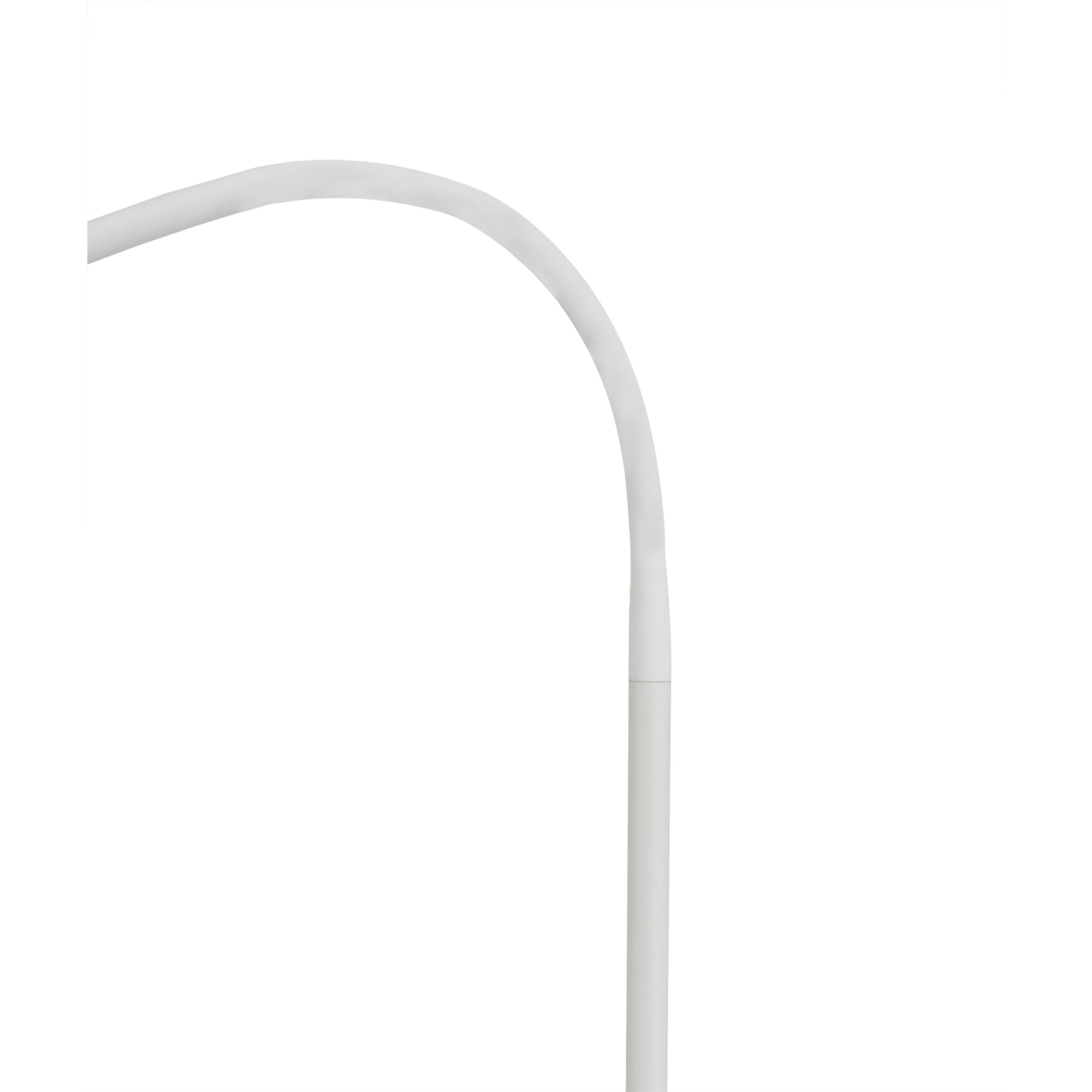 NL76559 Gino Flexible Table Lamp 1 Light Satin White/Satin Nickel