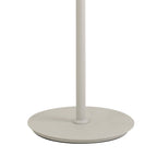 NL76569 Gino Flexible Floor Lamp 3 Light Satin White/Satin Nickel