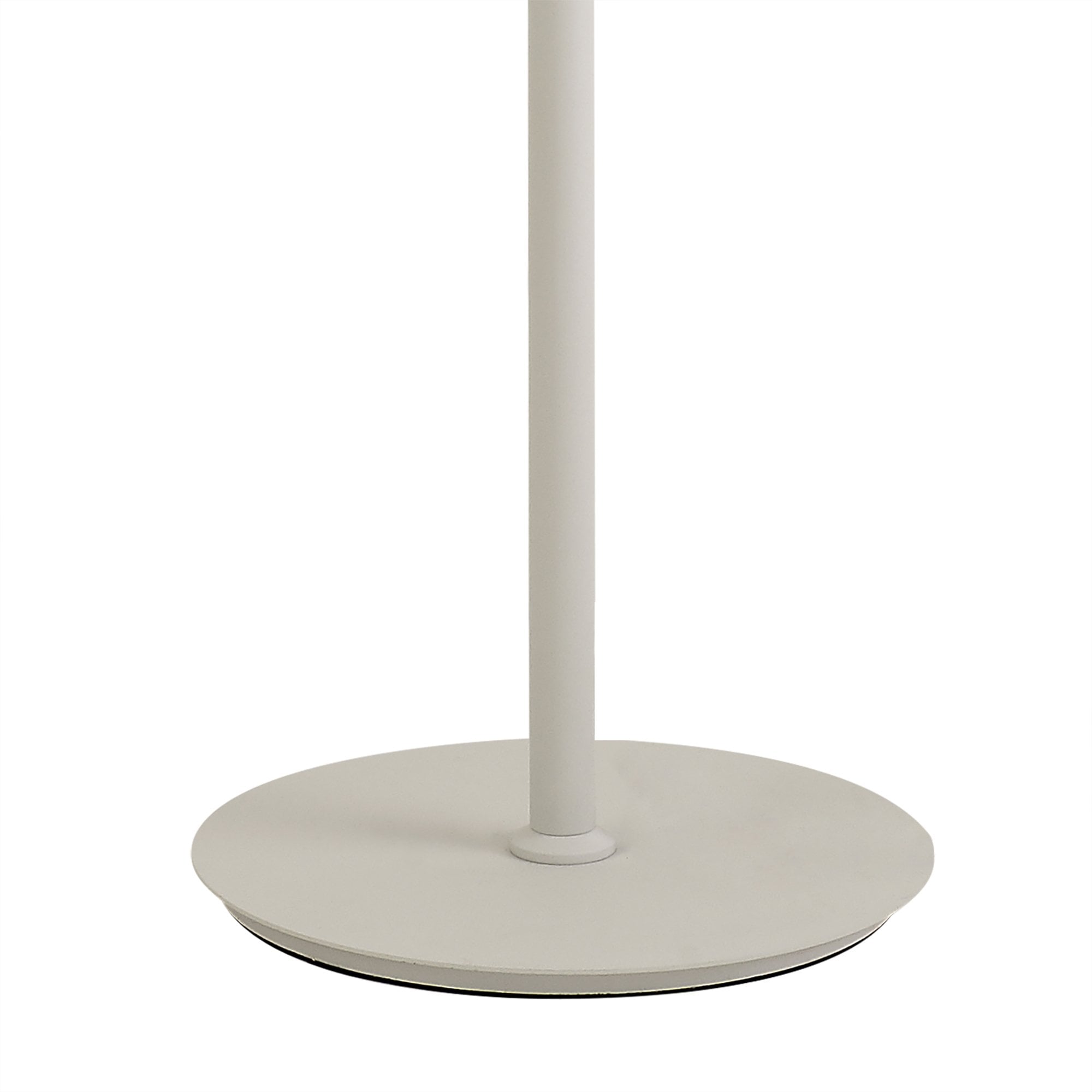 NL76569 Gino Flexible Floor Lamp 3 Light Satin White/Satin Nickel