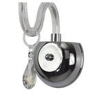 NL74179 Glastonbury Wall Lamp 1 Light Polished Chrome/Clear Glass/Crystal