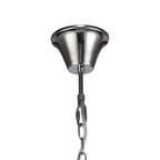 NL74199 Glastonbury Chandelier Pendant 4 Light Polished Chrome/Clear Glass/Crystal