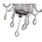 NL74199 Glastonbury Chandelier Pendant 4 Light Polished Chrome/Clear Glass/Crystal
