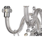 NL74199 Glastonbury Chandelier Pendant 4 Light Polished Chrome/Clear Glass/Crystal