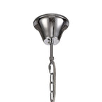 NL74209 Glastonbury Chandelier Pendant 6 Light Polished Chrome/Clear Glass/Crystal
