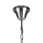 NL74229 Glastonbury Chandelier Pendant 12 Light Polished Chrome/Clear Glass/Crystal