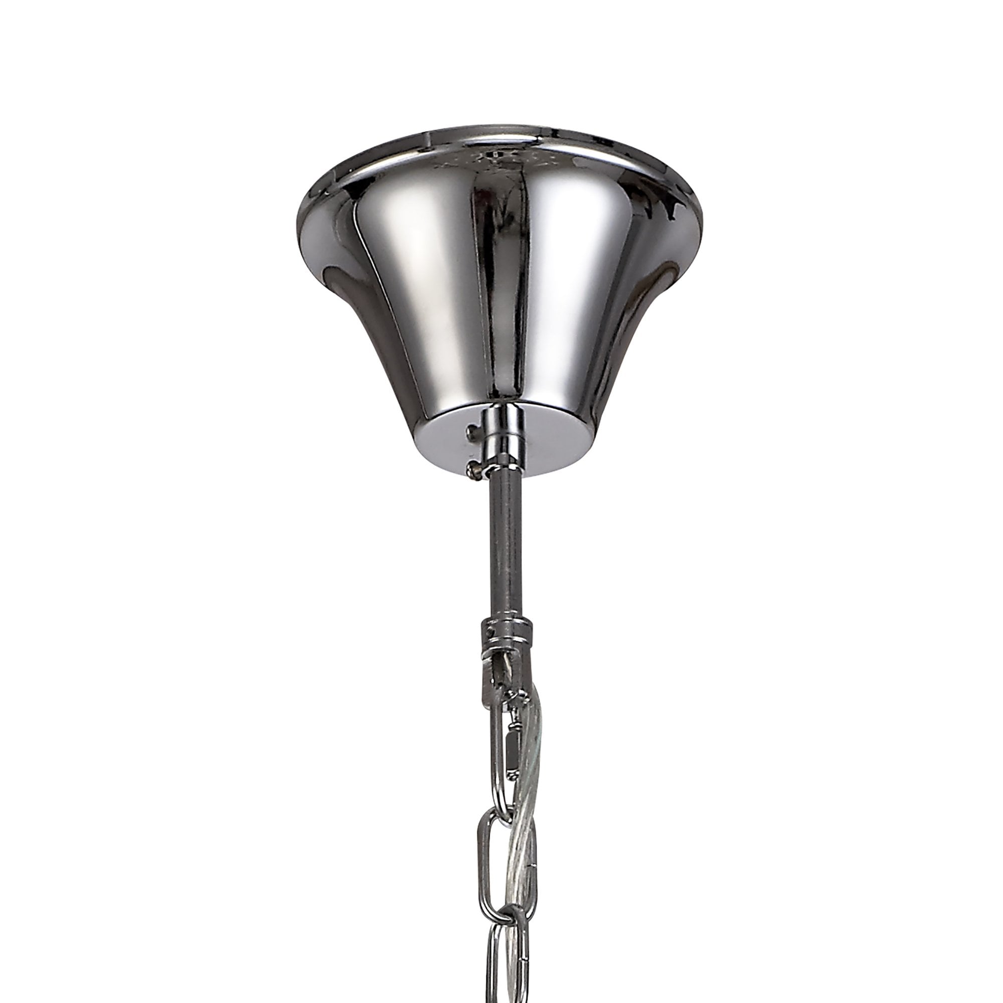 NL74229 Glastonbury Chandelier Pendant 12 Light Polished Chrome/Clear Glass/Crystal