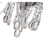 NL74229 Glastonbury Chandelier Pendant 12 Light Polished Chrome/Clear Glass/Crystal