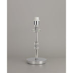 NL82569 Glastonbury Table Lamp Polished Chrome/Clear Glass/Crystal