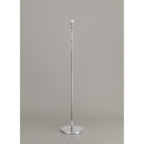 NL82589 Glastonbury Floor Lamp Polished Chrome/Clear Glass/Crystal