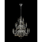 NL82609 Glastonbury Chandelier Pendant 29 Light Polished Chrome/Clear Glass/Crystal