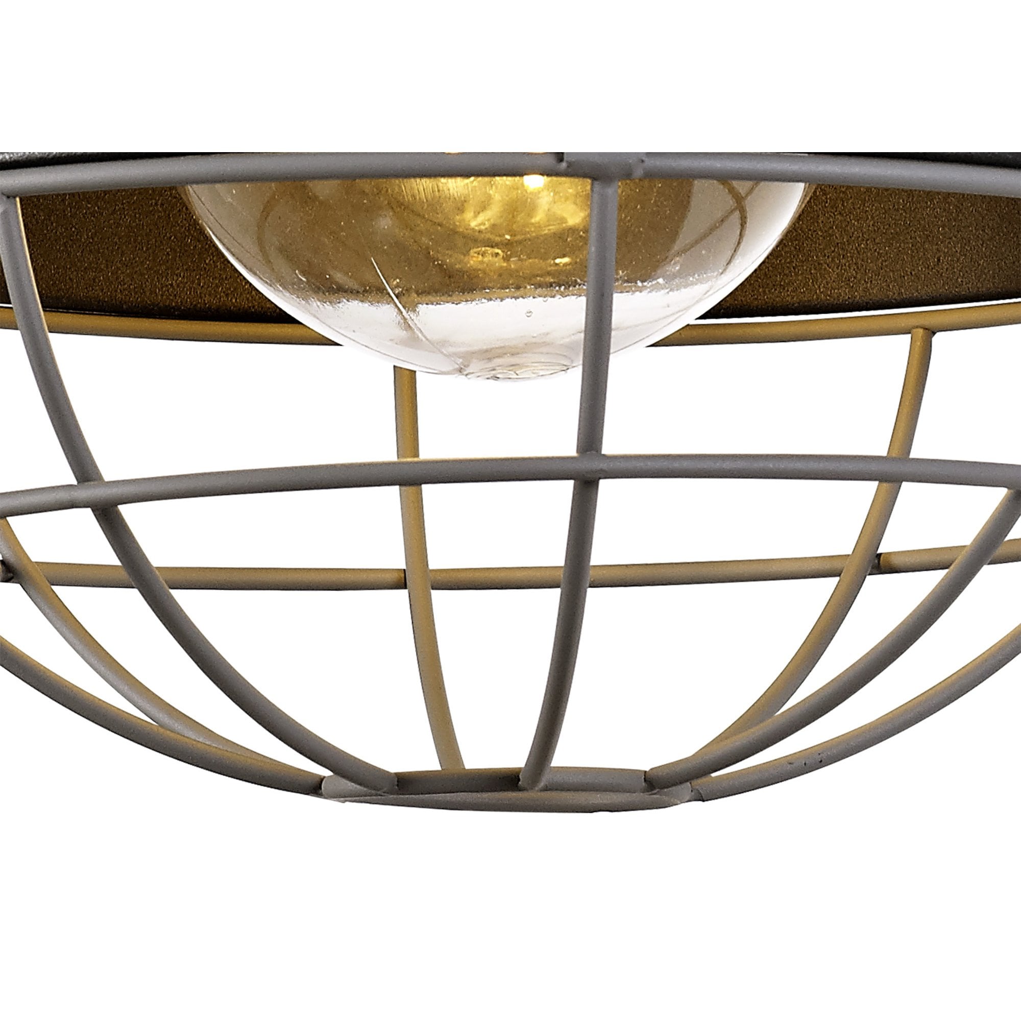 Grobler Outdoor Wall  Lamp 1 Light Matt Black/Grey