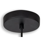 NL84839 Helma Single Pendant Adjustable Matt Black/Painted Gold