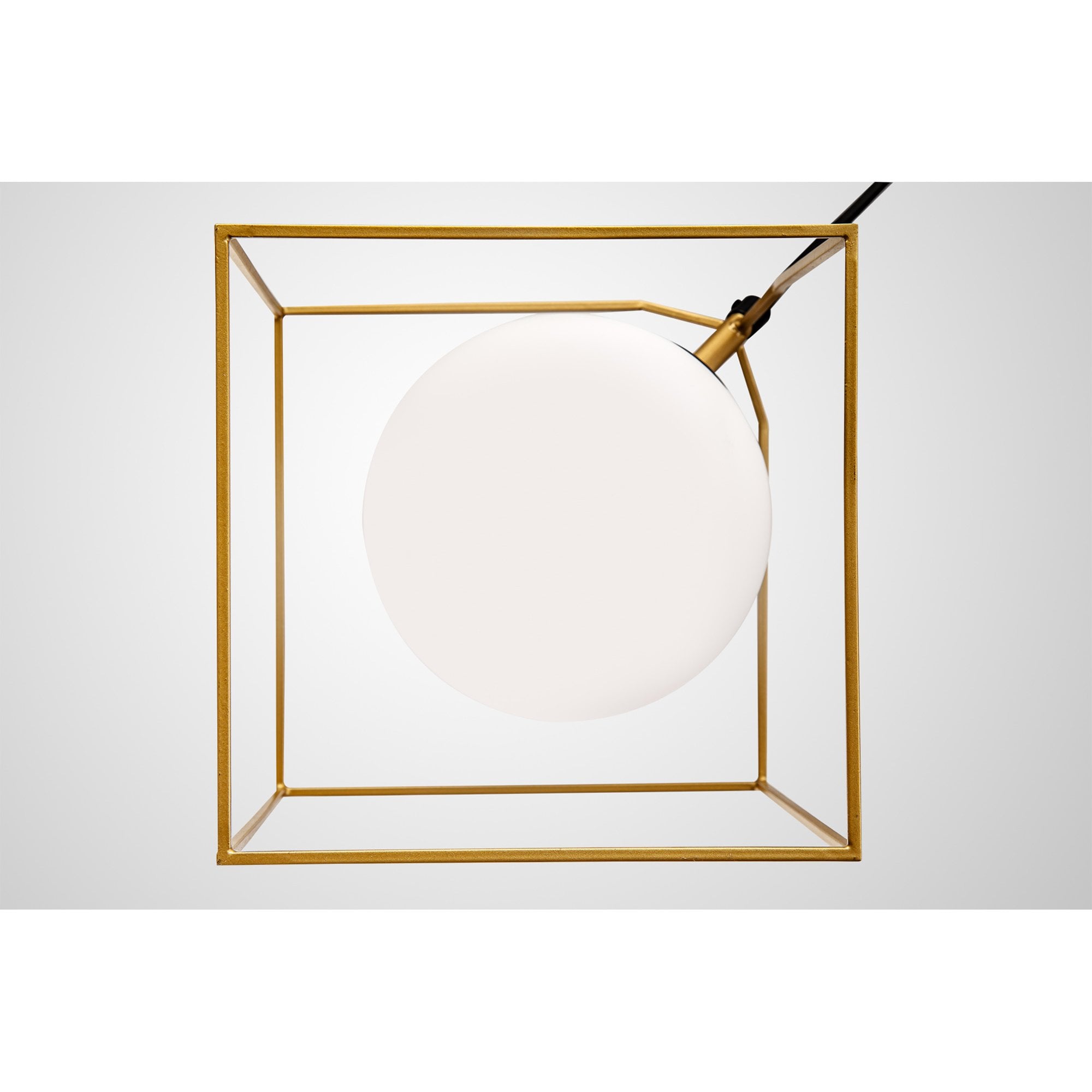 NL84839 Helma Single Pendant Adjustable Matt Black/Painted Gold