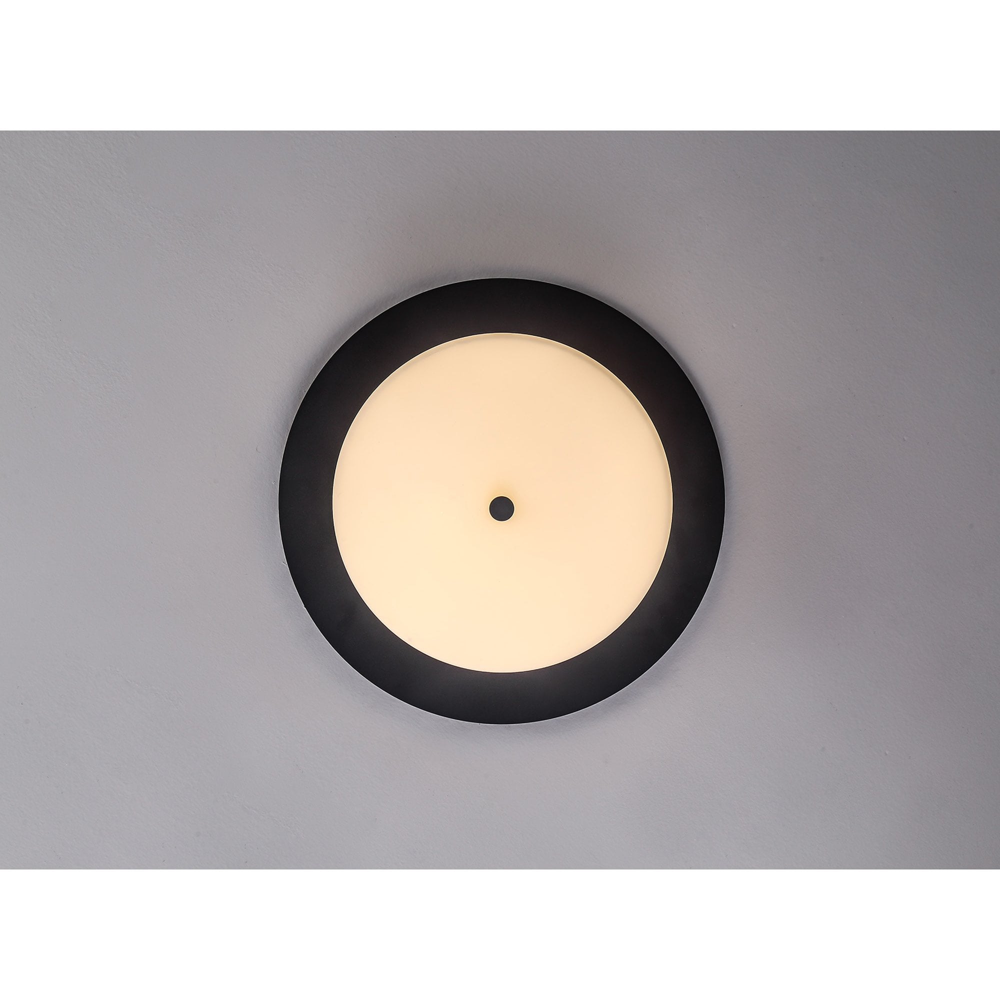 NL77689 Hex Bathroom LED Flush Ceiling Light Sand Black