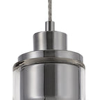 NL77719 Hoister Pendant 1 Light Polished Chrome/Clear Glass
